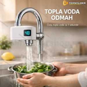 Slavina ZSW-D01 sa trenutnim grejačem i keramičkim filterom 3000 W