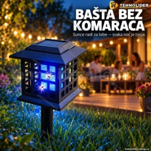 Solar Monster Zapper – Solarni Ubica Komaraca i Insekata za Baštu