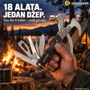 TacTool Džepni alat 18 u 1