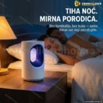BuzzOff UV LED Lampa za Komarce – Tiha Zaštita bez Hemikalija