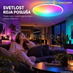 Wise pametna led plafonjera 24W, RGBCW